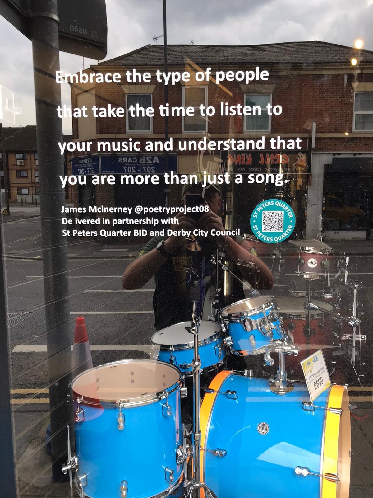 The Art and Poetry Project Derby Cathedral Quarter